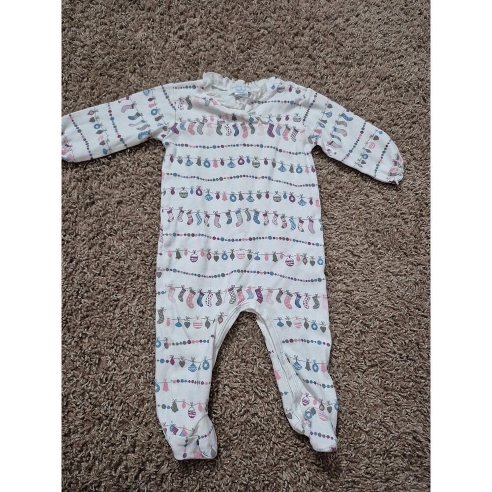 Feather baby sleeper size 3-6 months pima cotton